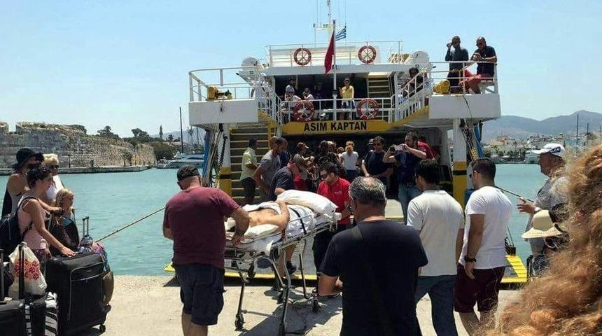 İstank&ouml;y Adası&rsquo;ndan İlk T&uuml;rk Kafilesi Bodrum&rsquo;a Geldi