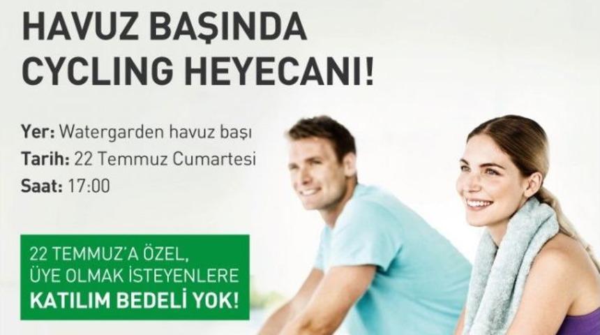 Spor Severler Havuz Başında Buluşuyor