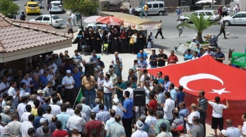 Mersin'de İsrail Protestosu (2)