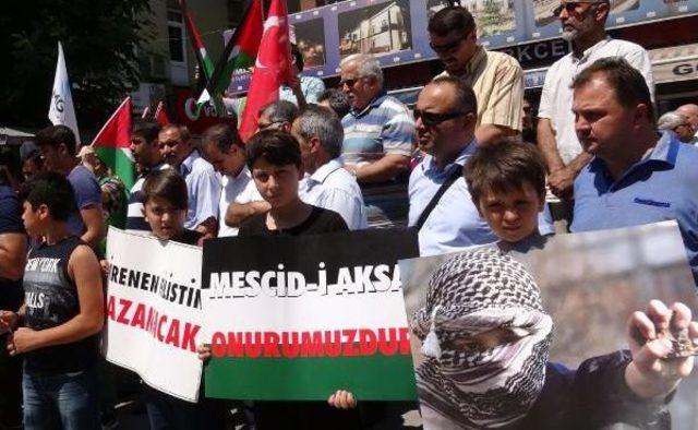 Karabük'te İsrail Protestosu