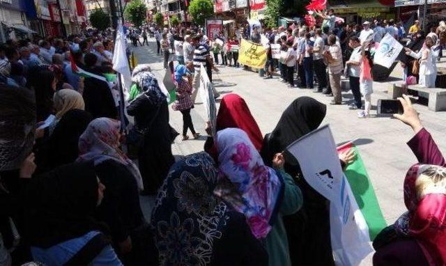 Karabük'te İsrail Protestosu