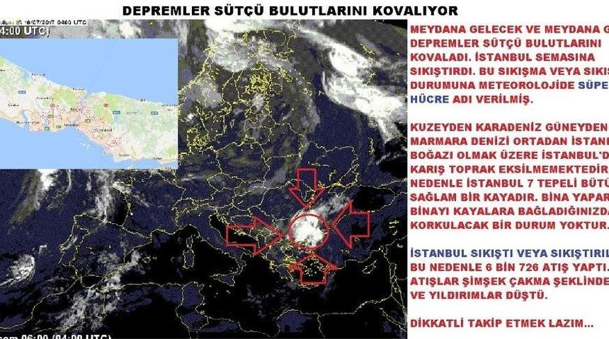 Kadir S&uuml;t&ccedil;&uuml;: &ldquo;g&ouml;kova Depremi Olmadan 13 Saat &Ouml;nce Tahmin Ettik&rdquo;