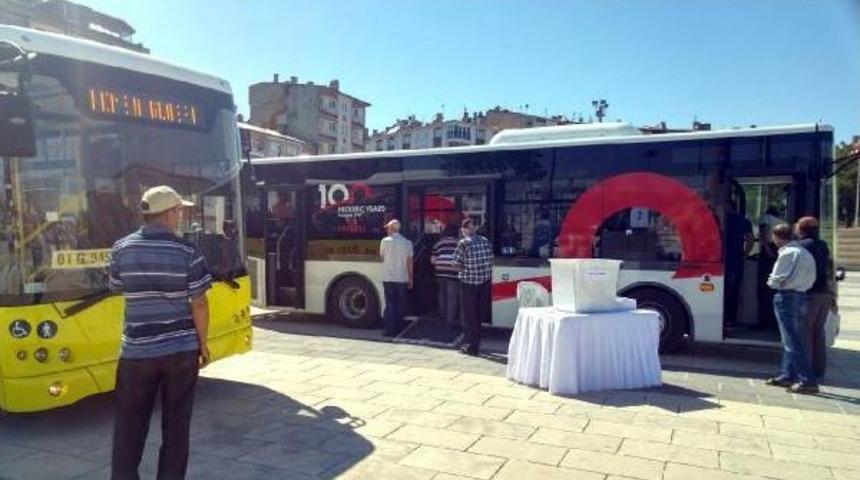 Sivas'ta Halk Otob&uuml;s&uuml; I&ccedil;in Halk Oylaması