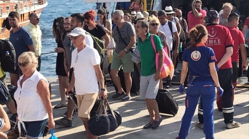 180 Kişi Daha Kos Adası&rsquo;ndan Bodrum&rsquo;a Geldi