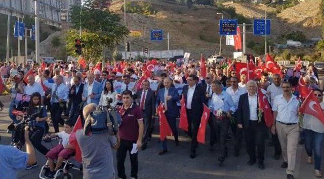 Chp'den Tunceli'de, 'terörü Protesto Ve Şehit Necmettin Öğretmeni Anma Yürüyüşü'
