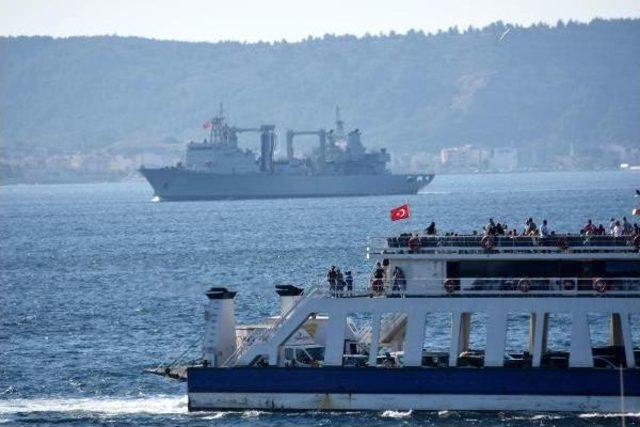 Çin Savaş Gemileri Çanakkale Boğazı'ndan Geçti