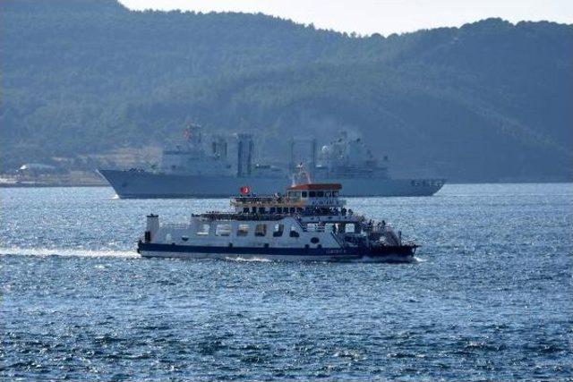 Çin Savaş Gemileri Çanakkale Boğazı'ndan Geçti