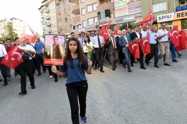 Chp'den Tunceli'de, 'terörü Protesto Ve Şehit Necmettin Öğretmeni Anma Yürüyüşü' (2)