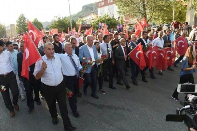 Chp'den Tunceli'de, 'terörü Protesto Ve Şehit Necmettin Öğretmeni Anma Yürüyüşü' (2)