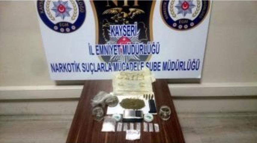 Kayseri&rsquo;de Uyuşturucu Operasyonu
