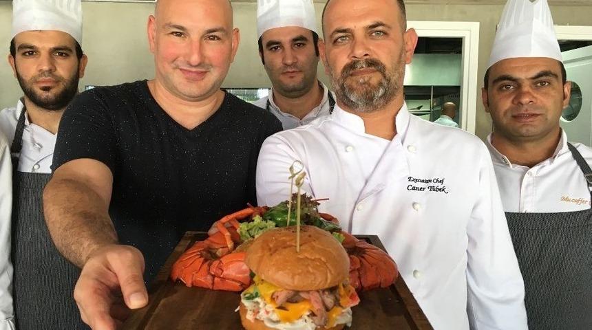 &Uuml;nl&uuml; Tatil Merkezinde &Ccedil;eyrek Altın Fiyatına Hamburger