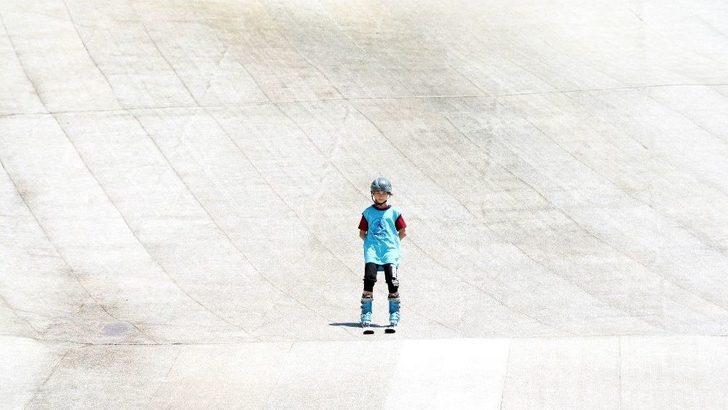 45 Derece Sıcaklıkta Kayak Keyfi G1