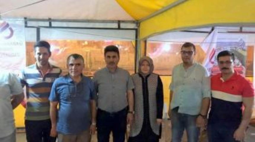 Rekt&ouml;r&uuml; Karacoşkun Lys Tercih Standını Ziyaret Etti