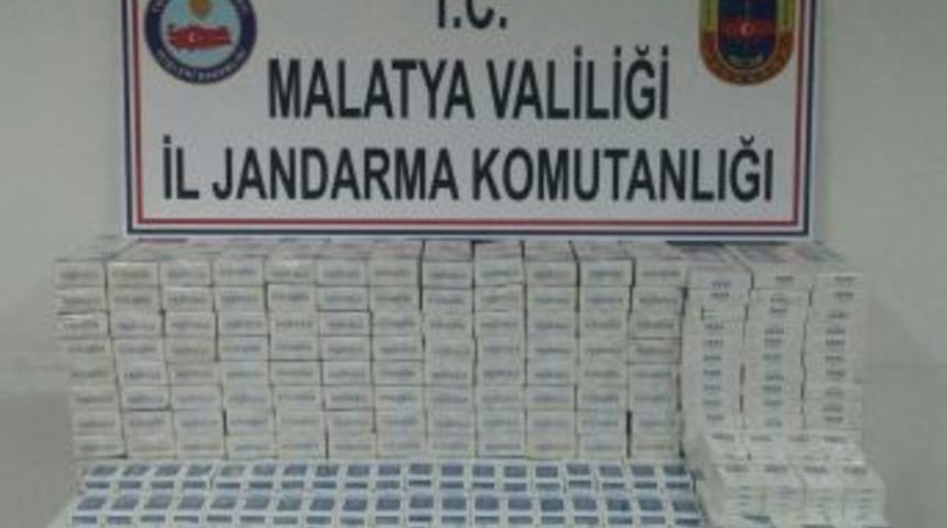 Malatya&rsquo;da 2 Bin Karton Ka&ccedil;ak Sigara Ele Ge&ccedil;irildi