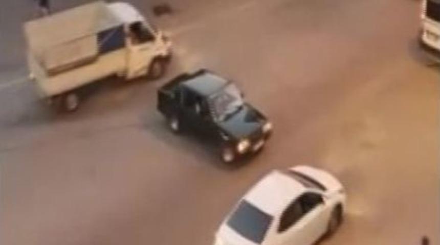 Trafik Magandasından Tehlikeli Drift