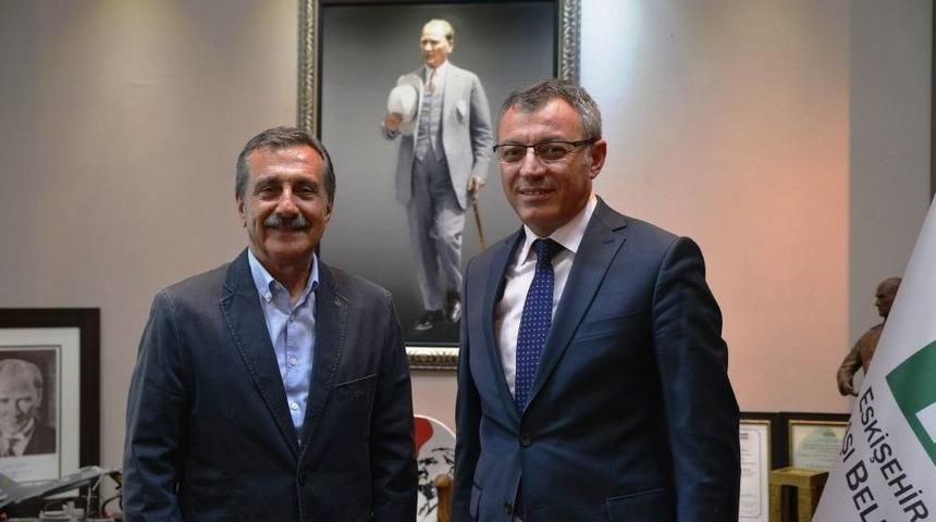 İlhan Aytekin&rsquo;den Başkan Ata&ccedil;&rsquo;a Ziyaret