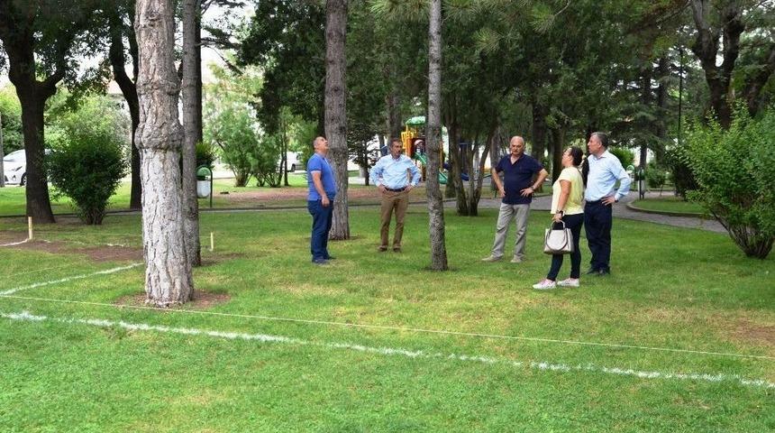 Başkan Ata&ccedil; &Ccedil;alışmaları Yerinde İnceledi