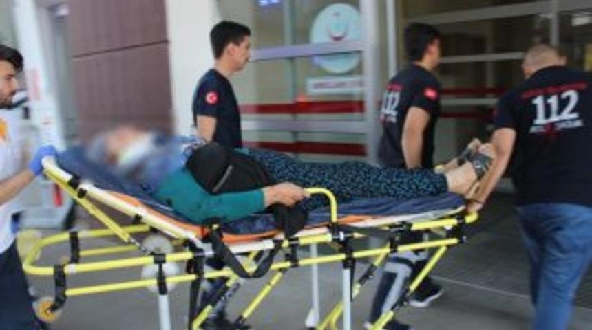 Motosikletten D&uuml;şen Kadın Yaralandı