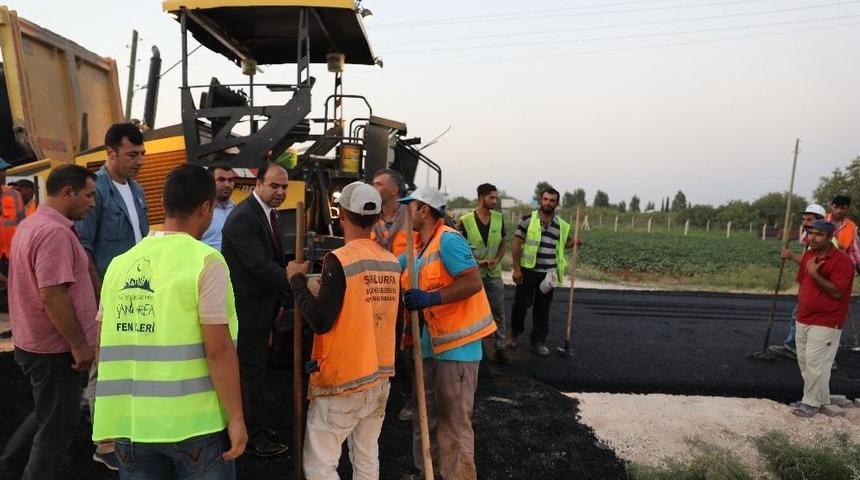 Kırsala, Şanlıurfa Tarihinin En Kaliteli Yolları Yapılıyor