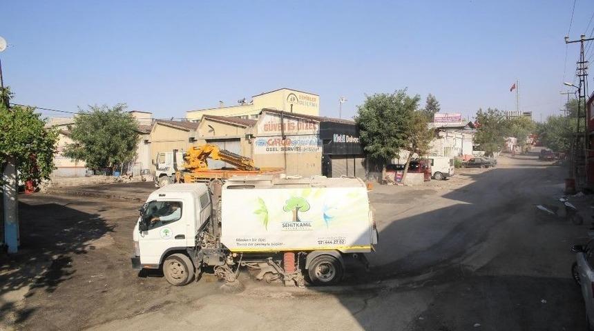 Şehitkamil&rsquo;den K&uuml;sget&rsquo;te Kapsamlı Temizlik