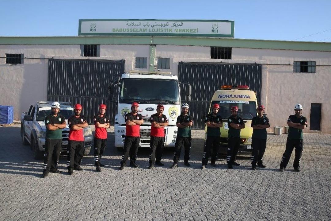 Suriye Acil Yardım Ekipleri G&ouml;rev Başında