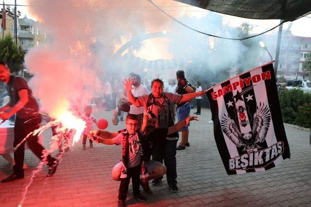 Beşiktaş Taraftarı Şampiyonluğu Milas’ta Kutladı 1