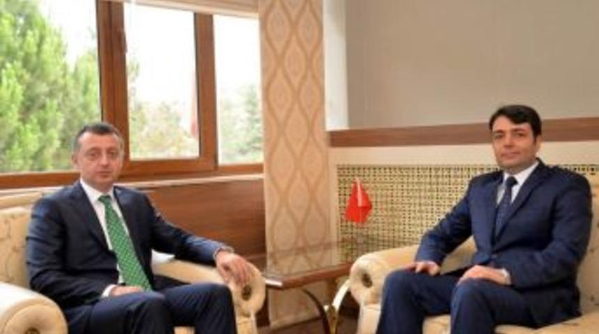 Adalet Komisyonu Başkanı Kaya&rsquo;dan Vali B&uuml;y&uuml;kakın&rsquo;a Ziyaret