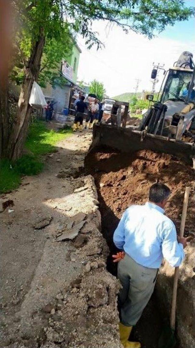 G&uuml;roymak&rsquo;ta Yeni İ&ccedil;me Suyu Şebeke Hatları D&ouml;şendi 1