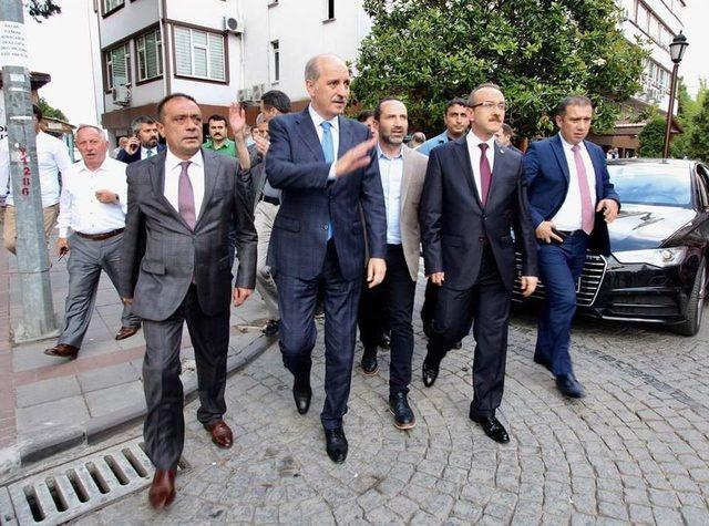 Bakan Kurtulmuş, Ünye’de Tendürük Çevirdi