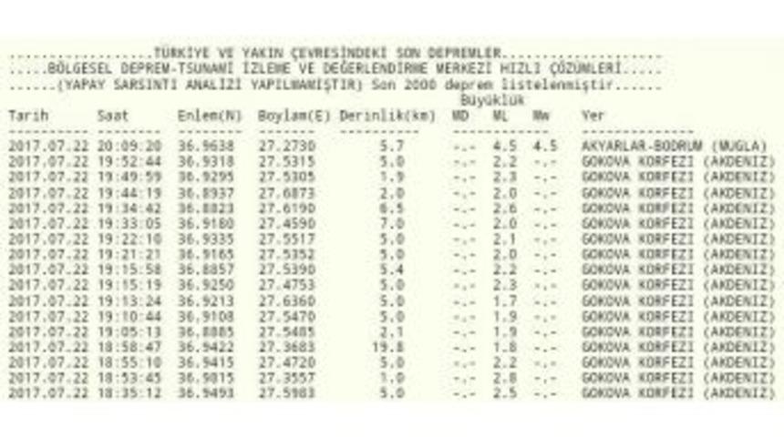 Bodrum Sallanmaya Devam Ediyor