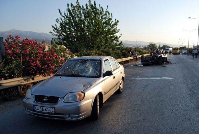 Otomobil Takla Attı: 2 Yaralı 2