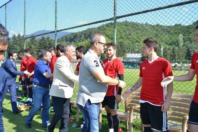 Gazişehir Fk Başkanı Ve Yöneticileri Düzce’de