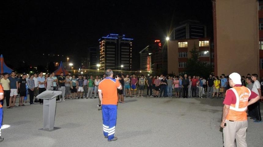 Kyk&rsquo;dan Sivil Savunma Tatbikatı