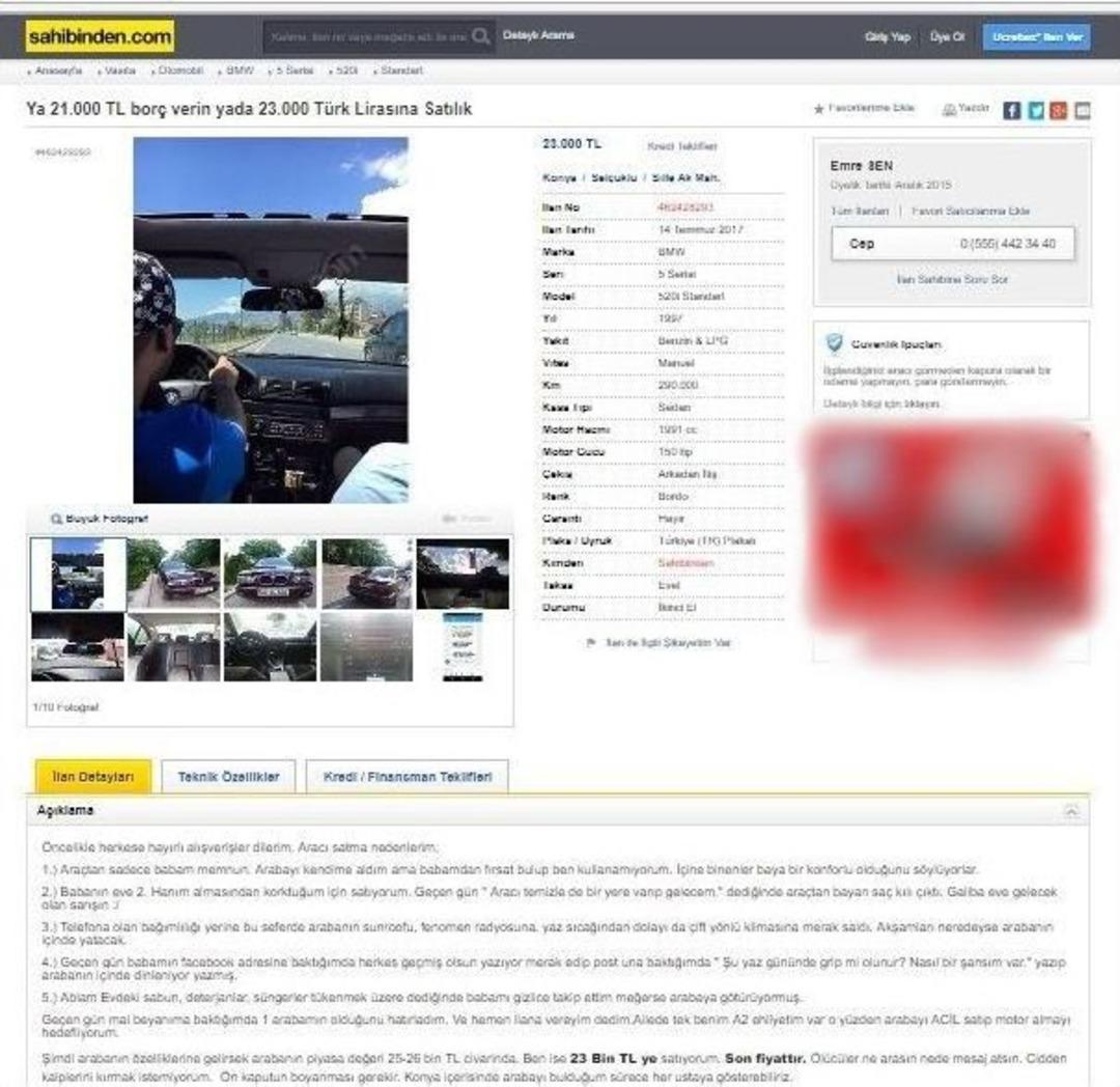 Babasına Kızıp Verdiği İlan G&ouml;renleri Şaşırtıyor