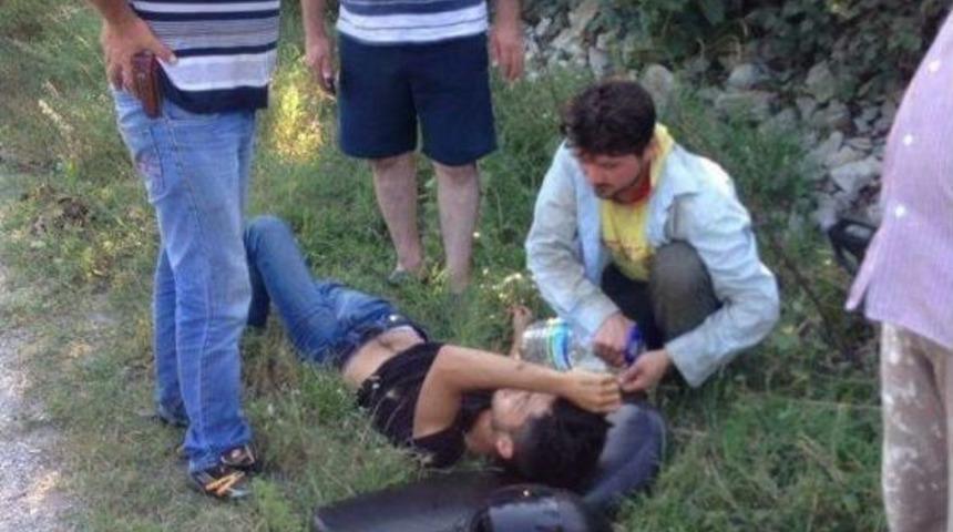 Kocaali&rsquo;de Motosiklet Kazası: 1 Yaralı