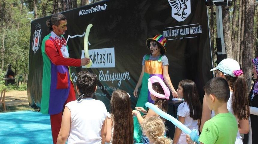 Denizli Beşiktaşlılar Derneği &Ccedil;ocuklar İ&ccedil;in Piknik D&uuml;zenledi