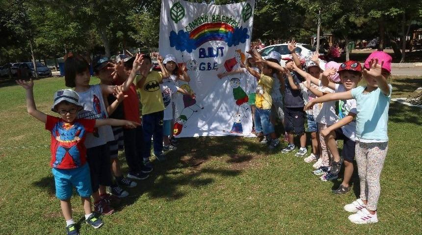 &Ccedil;ankayalı Minikler Piknik Keyfi Yaşadı