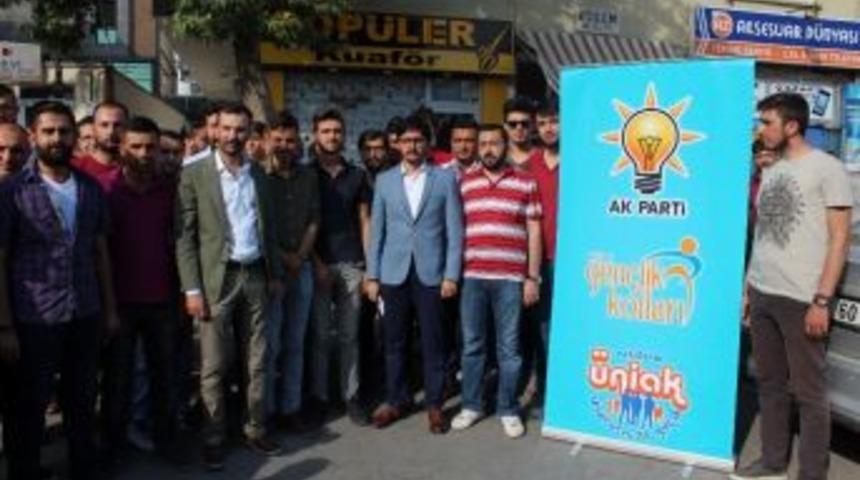 Ak Parti Niğde Gen&ccedil;lik Kolları, Kud&uuml;s&rsquo;teki Zulme Duyarsız Kalmadı