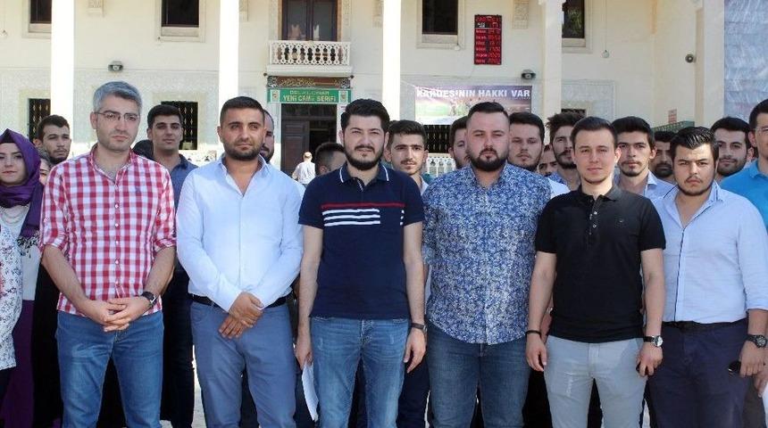 Ak Partili Gen&ccedil;lerden İsrail&rsquo;e Tepki