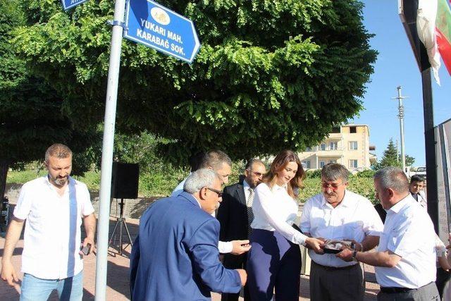 Uçhisar’da ‘karabağ Sokak’ Açılışı Yapıldı