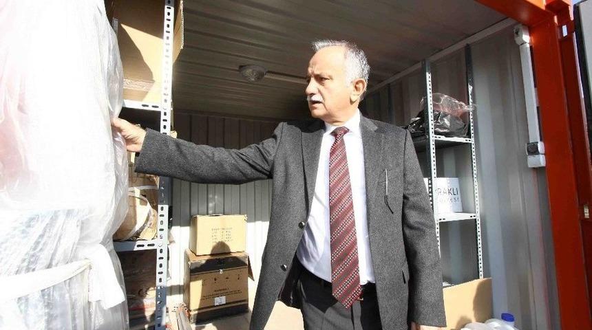 Bayraklı&rsquo;da Deprem Konteyneri Sayısı Artırılıyor