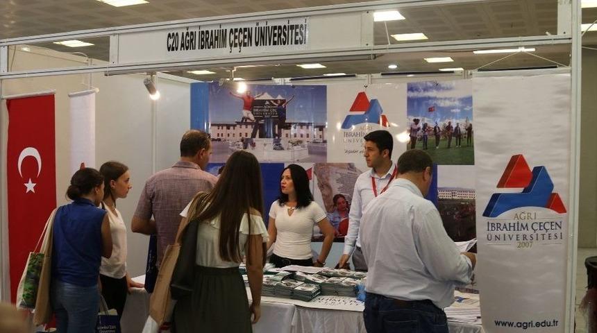 Ağrı İbrahim &Ccedil;e&ccedil;en &Uuml;niversitesi &Uuml;nitercih Fuarında