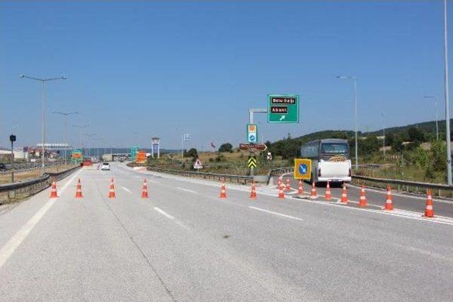 Bolu Dağı Tüneli'nin İstanbul Yönü 1 Ay Ulaşıma Kapalı