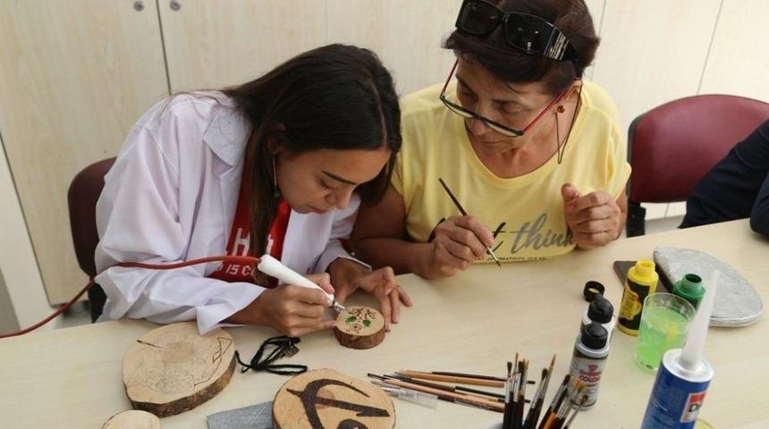 Y&uuml;reğir&rsquo;de Ahşap Yakma Kursu A&ccedil;ıldı