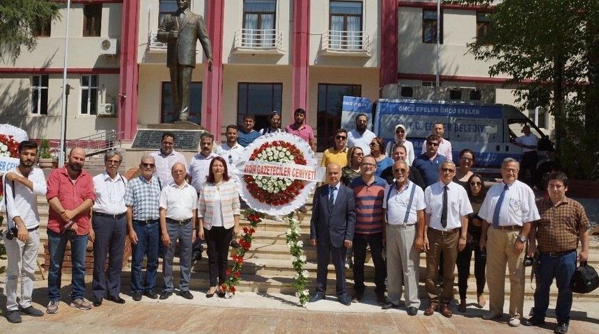 Aydın&rsquo;da Basın Bayramı Kutlandı