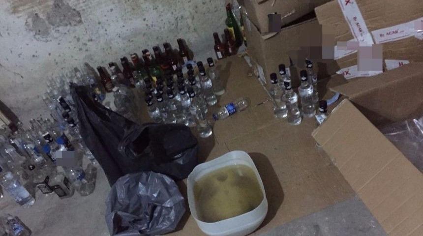 İstanbul&rsquo;da Sahte İ&ccedil;ki İmalathanesine Baskın