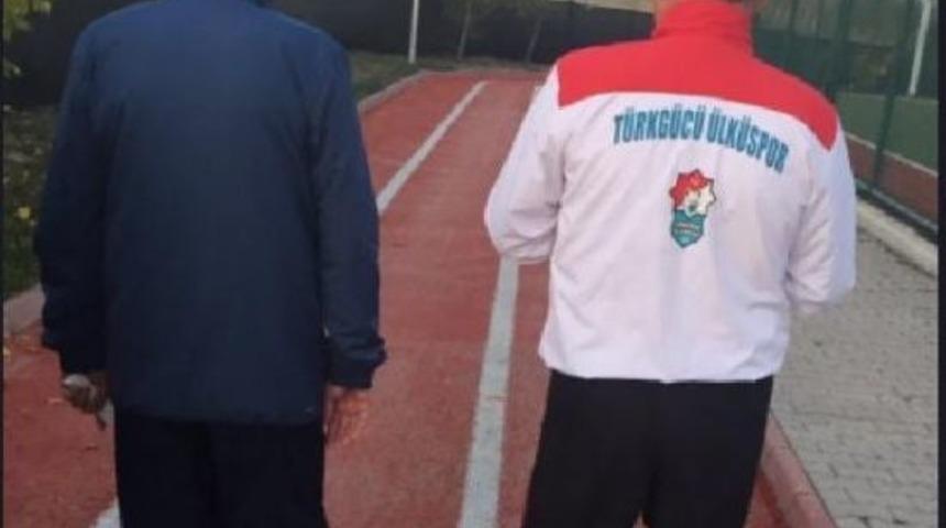 &nbsp;Devlet Bah&ccedil;eli Spor Yaparken G&ouml;r&uuml;nt&uuml;lendi&nbsp;