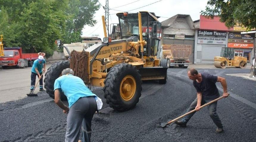 B&uuml;y&uuml;k Sanayi Sitesi&rsquo;nin Asfalt Sorunu &Ccedil;&ouml;z&uuml;ld&uuml;