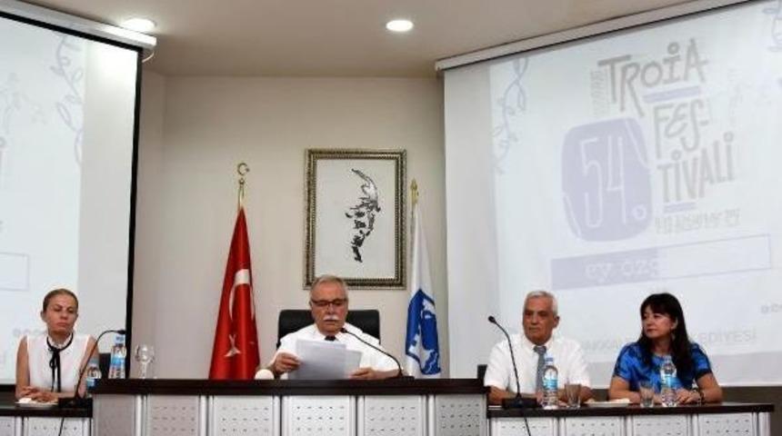 &Ccedil;anakkale Uluslararası Troia Festivali'ne Hazır