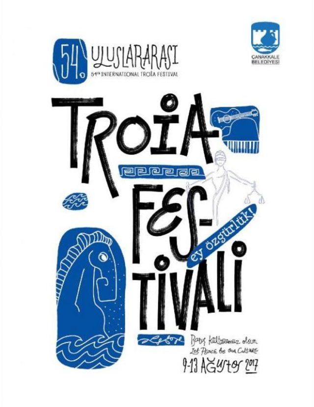 Çanakkale Uluslararası Troia Festivali'ne Hazır